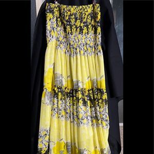 Legendary couture strapless maxi dress